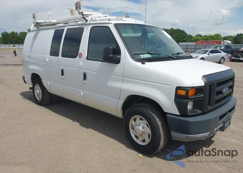 2010 Ford E-250 Commercial/Recreational z USA, uszkodzony, nr VIN 1FTNE2ELXADA74591